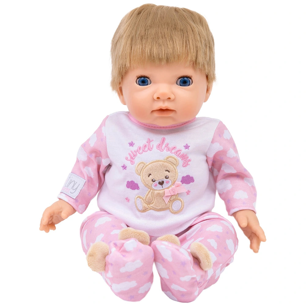 Tiny Treasures Baby Doll Clothes Teddy Bedtime Outfit 44Cm