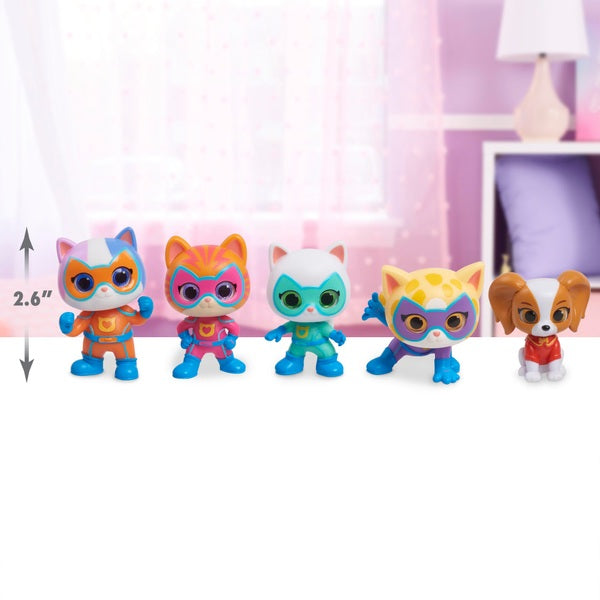 Disney Junior Superkitties Hero Squad Figure Set