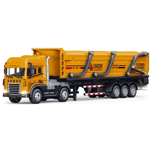 Diecast Gravel Trailer With Lights And Sounds