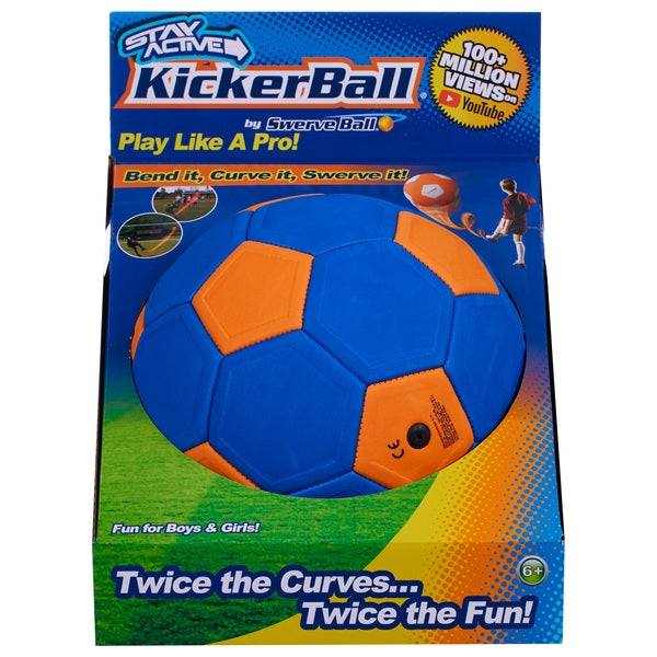 Kickerball Size 4 Blue And Orange