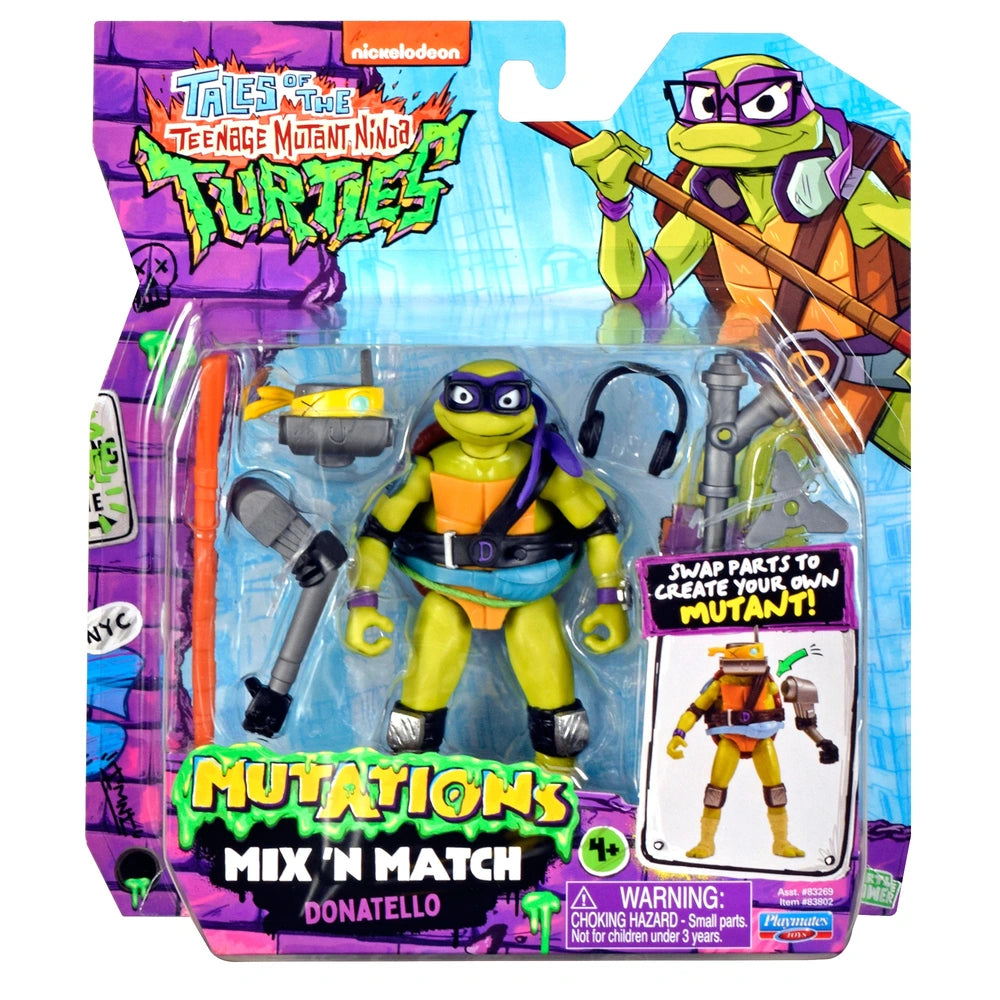 Tales Of Teenage Mutant Ninja Turtles Mix 'N Match Mutations Donatello Figure