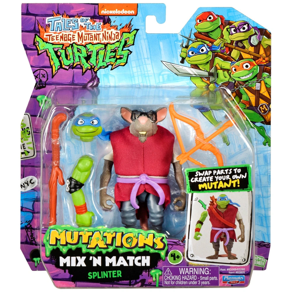 Tales Of Teenage Mutant Ninja Turtles: Mutations Mix βN Match β Splinter