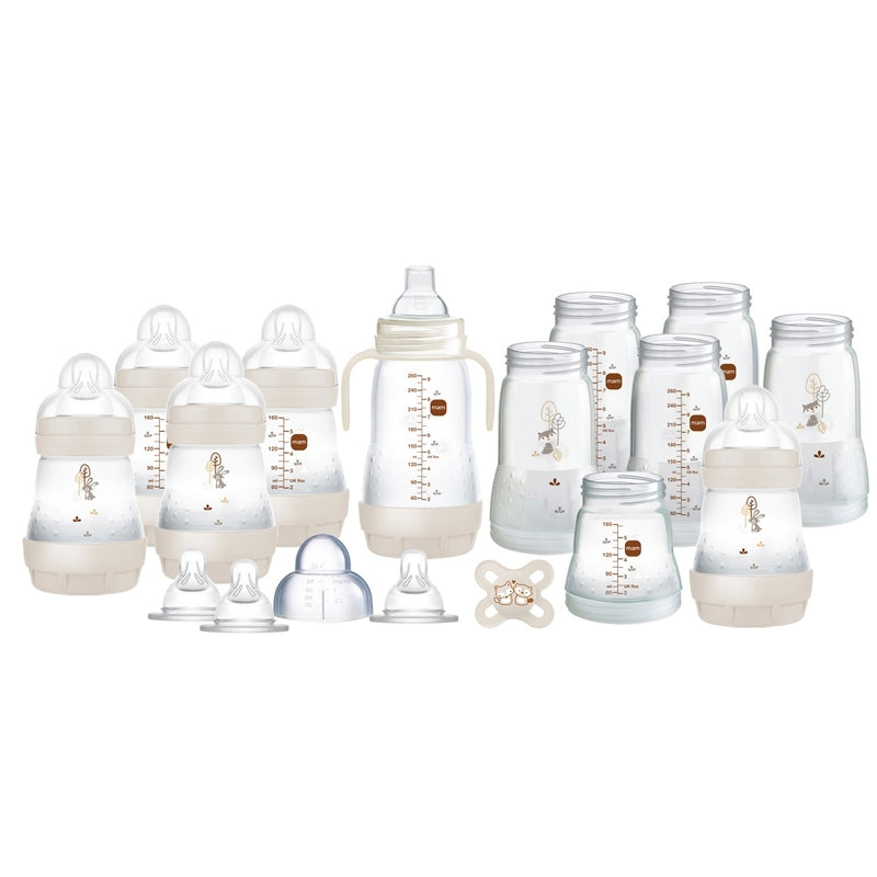 Mam Easy Start Self-Sterilising Anti-Colic Baby Bottles Large Set 17 Piece