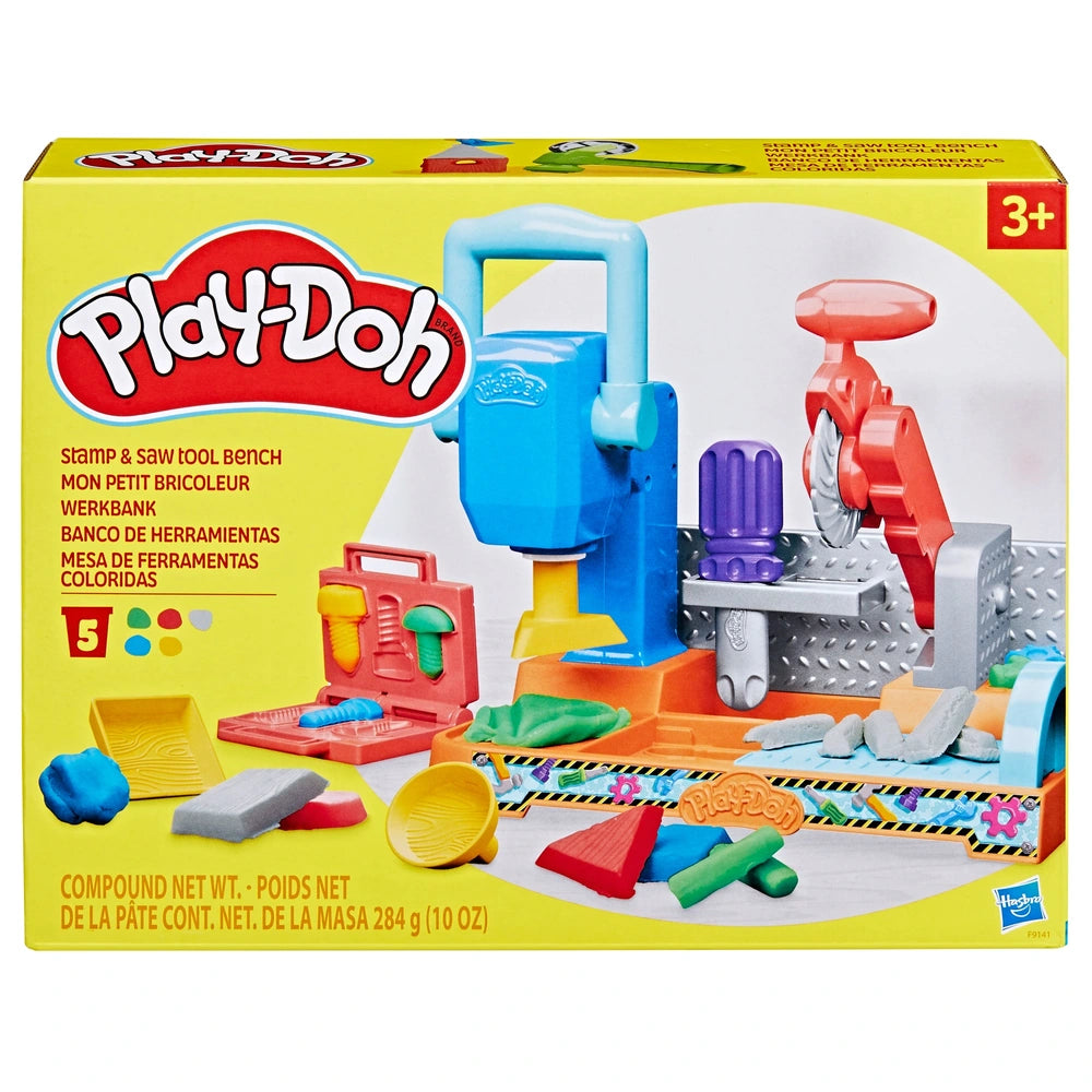 Play-Doh Stamp & Saw Tool Bench Playset