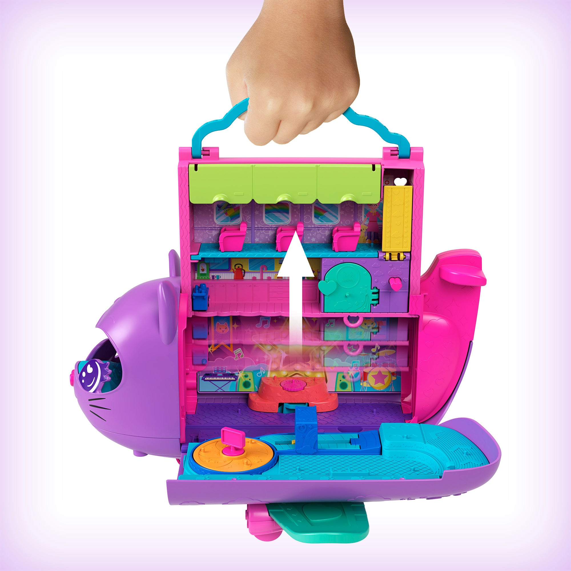 Polly Pocket Kitty Airways Playset