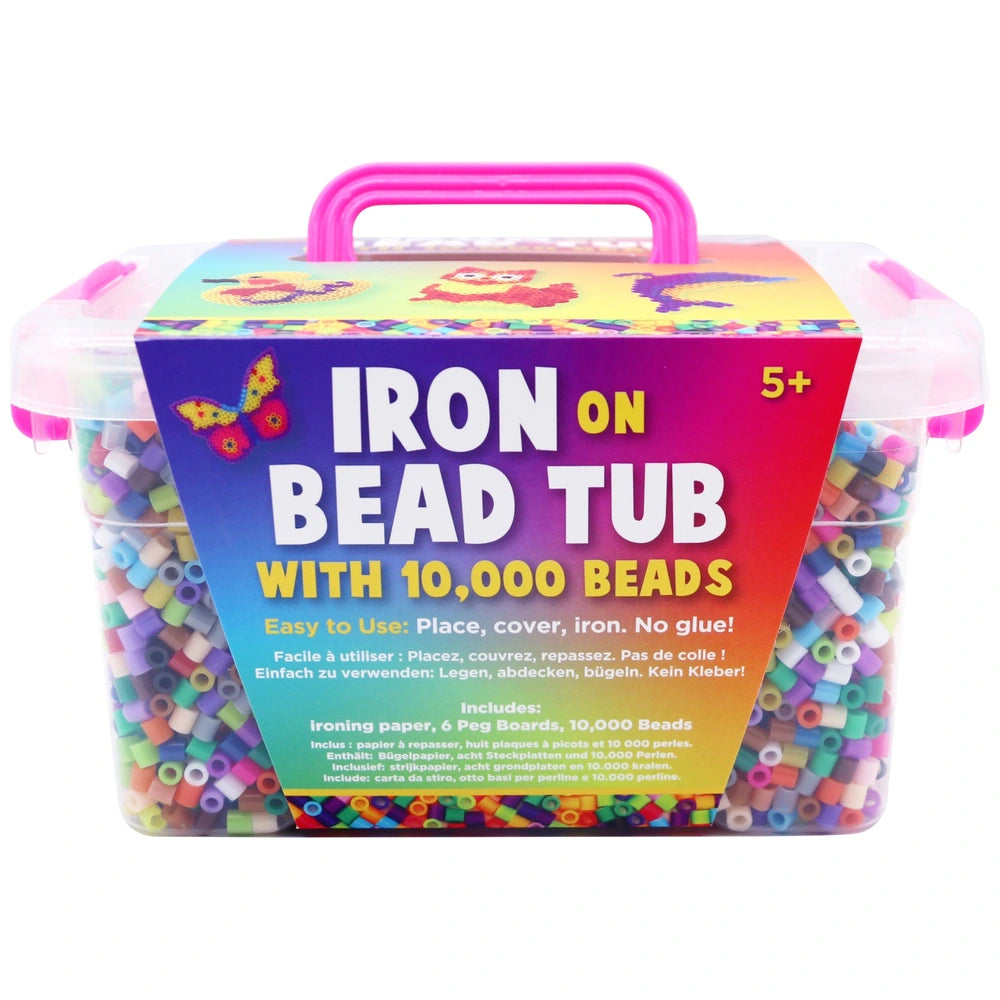 Iron On Bead Tub 10,000 Beads
