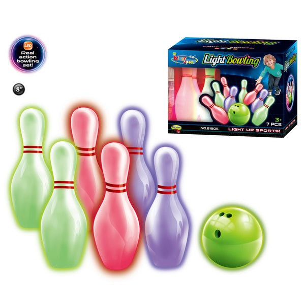 Light Up Bowling Set