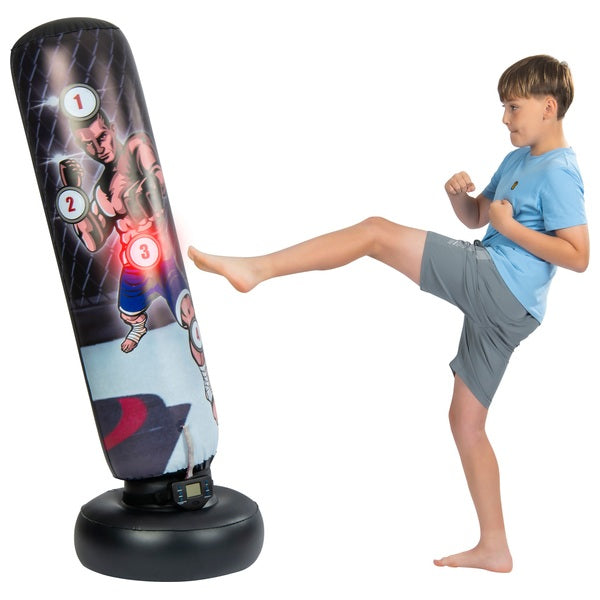 Electronic Martial Arts Training Stand