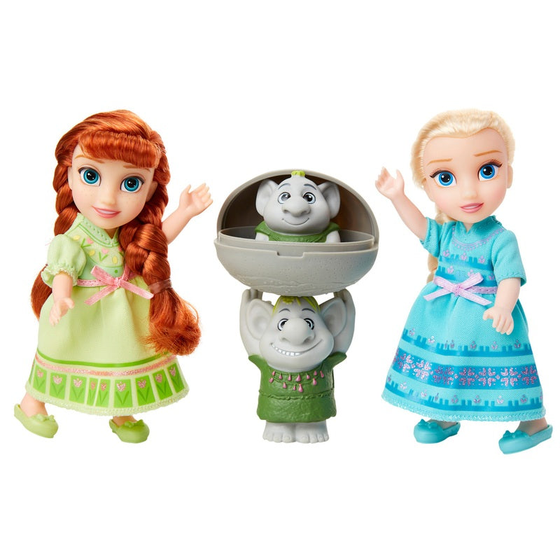 Disney Frozen Dolls Petite Storytelling Anna And Elsa Set