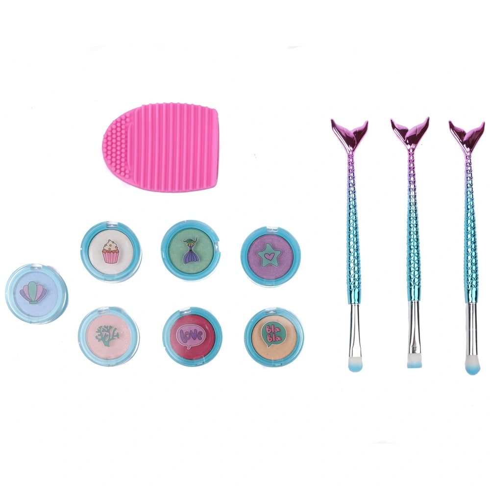 Create It! Mermaid Make-Up Eyeshadow Set With Brushes