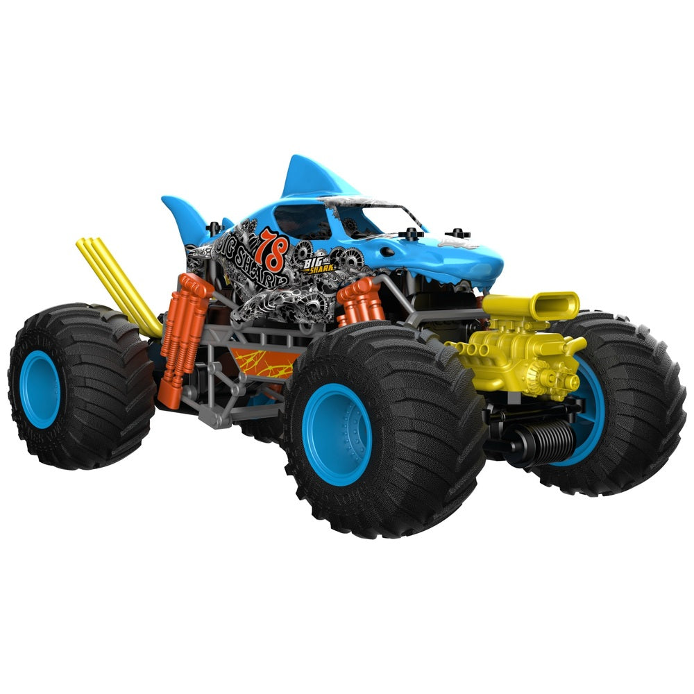 1:10 Shark Race Radio Control Monster Truck With Smoke