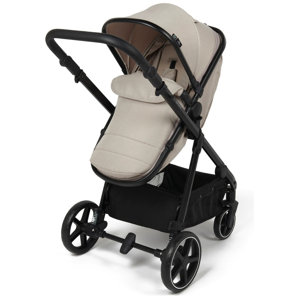 Origin Xti By Babylo 2-In-1 Travel System Bundle With Enfasafe R129 Car Seat Oatmeal