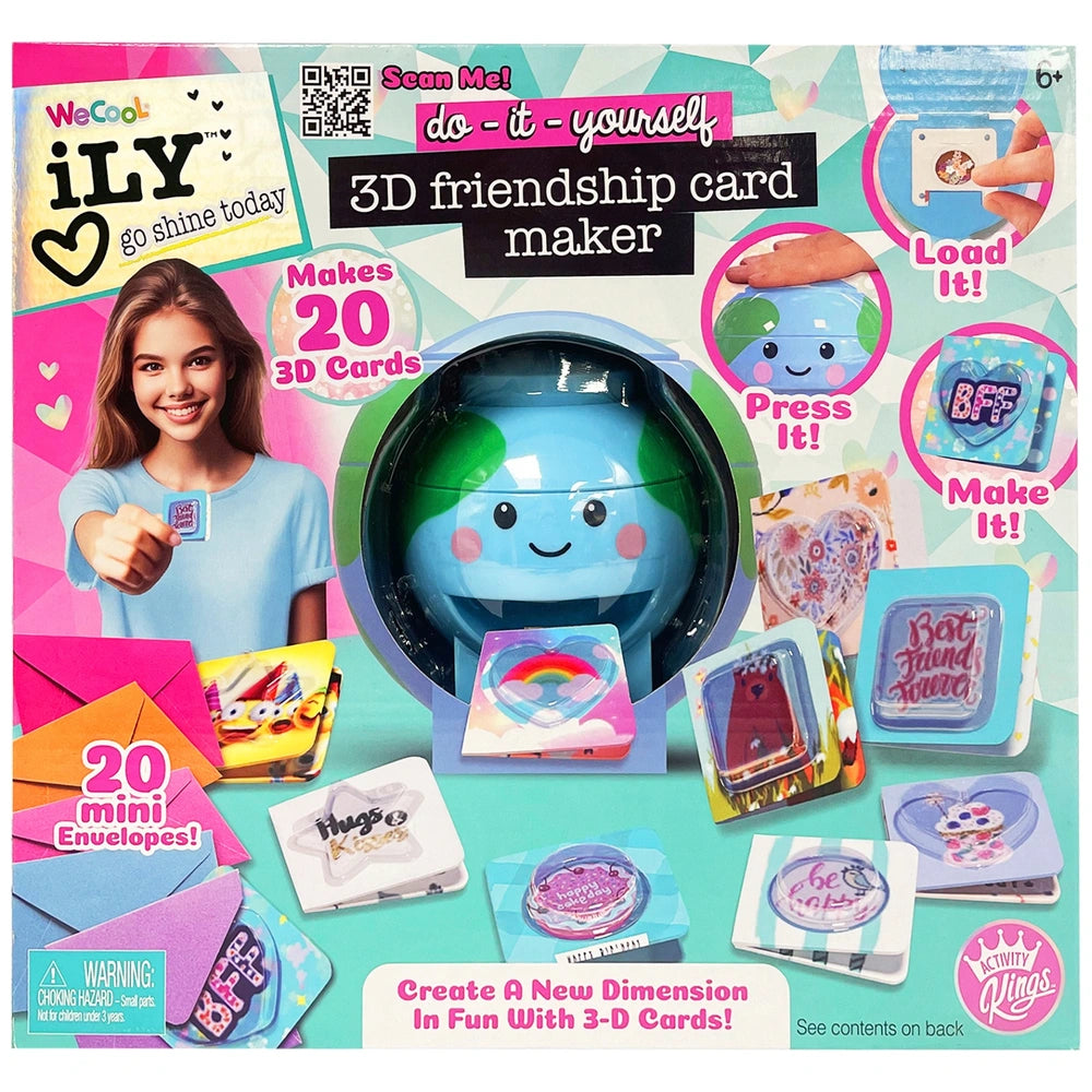 Ily 3D Friendship Card Maker