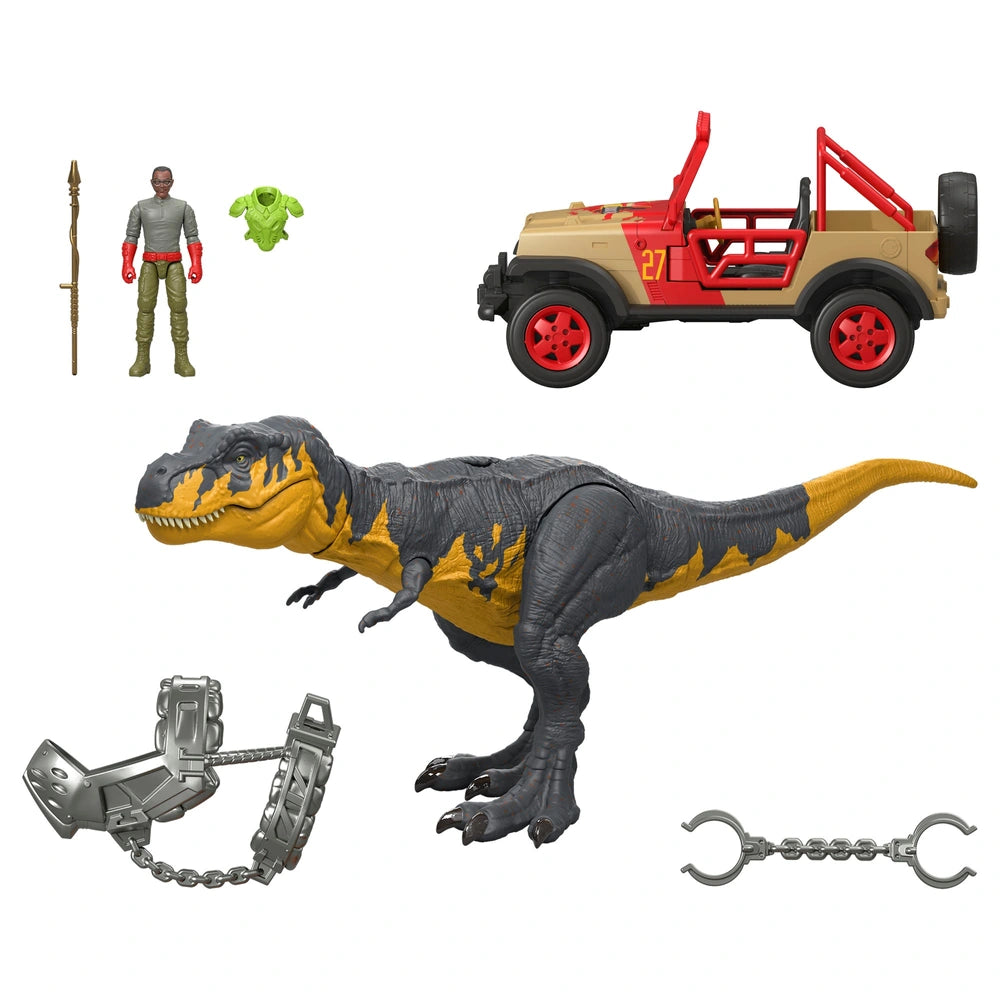Jurassic Park Playset Tyrannosaurus Rex Off-Road Tracker