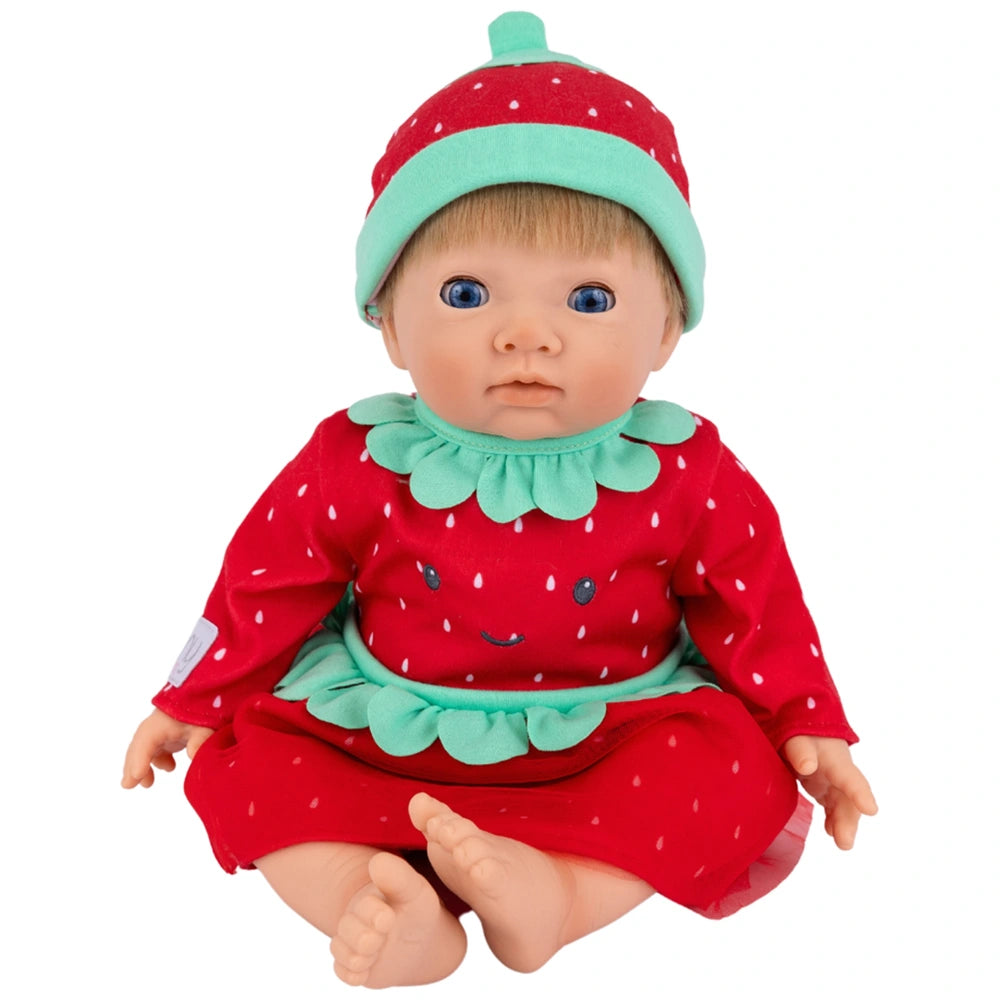 Tiny Treasures Outfit Strawberry Cutie Dress And Hat