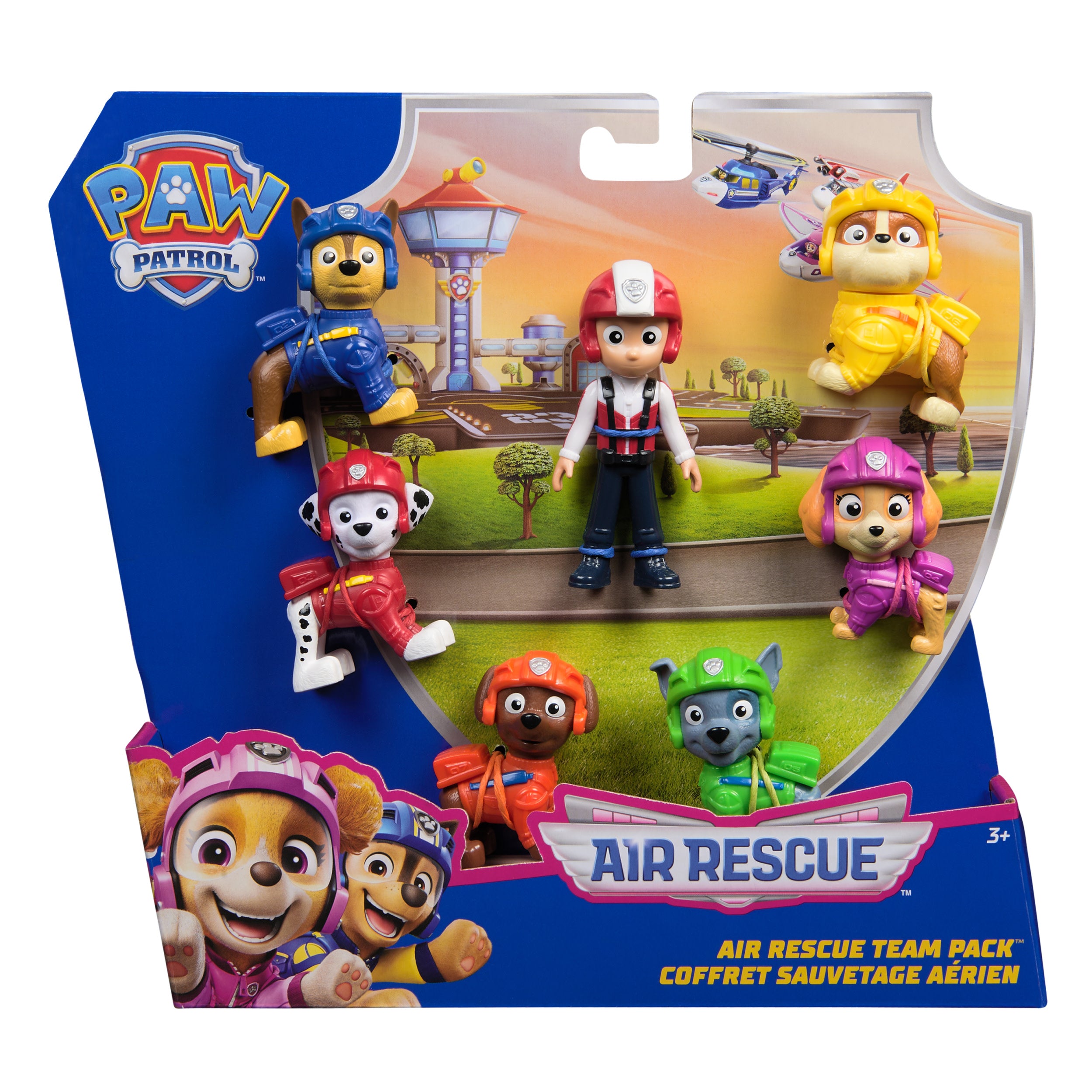 Paw Patrol: Air Rescue Toy Figures Gift Pack With 7 Collectible Action Figures