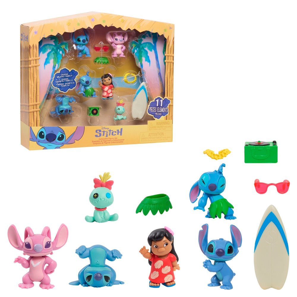 Disney Stitch Collectible Figure Set