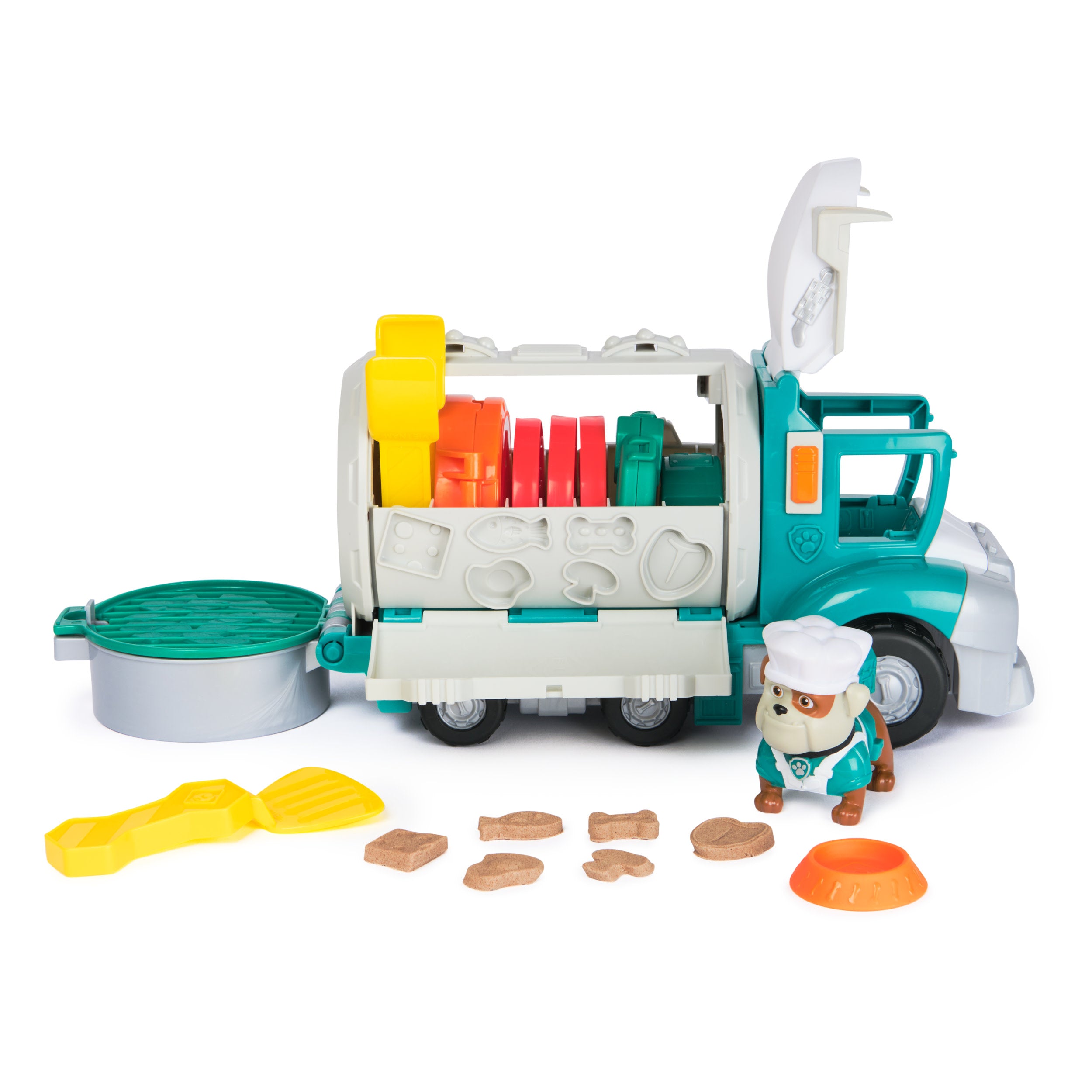 Rubble And Crew, Growlin’ Grub Food Truck Kinetic Sand Playset