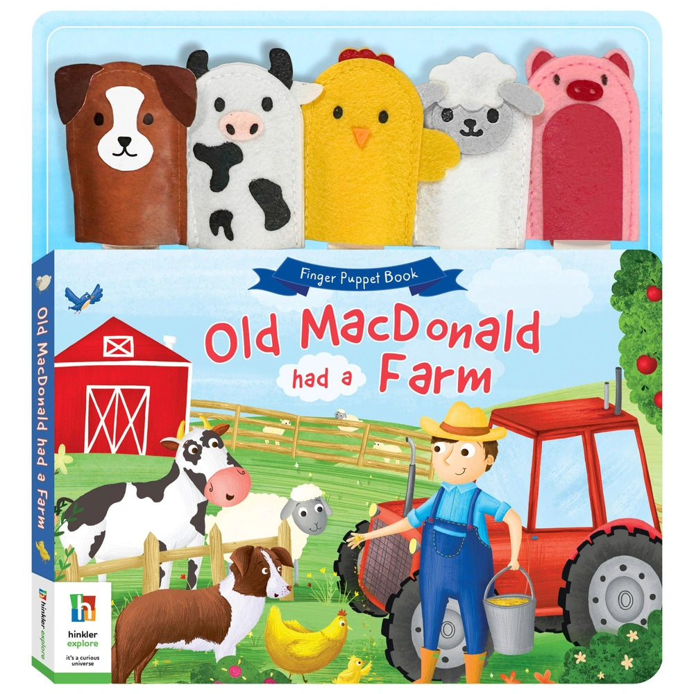 Old Macdonald Had A Farm Finger Puppet Board Book