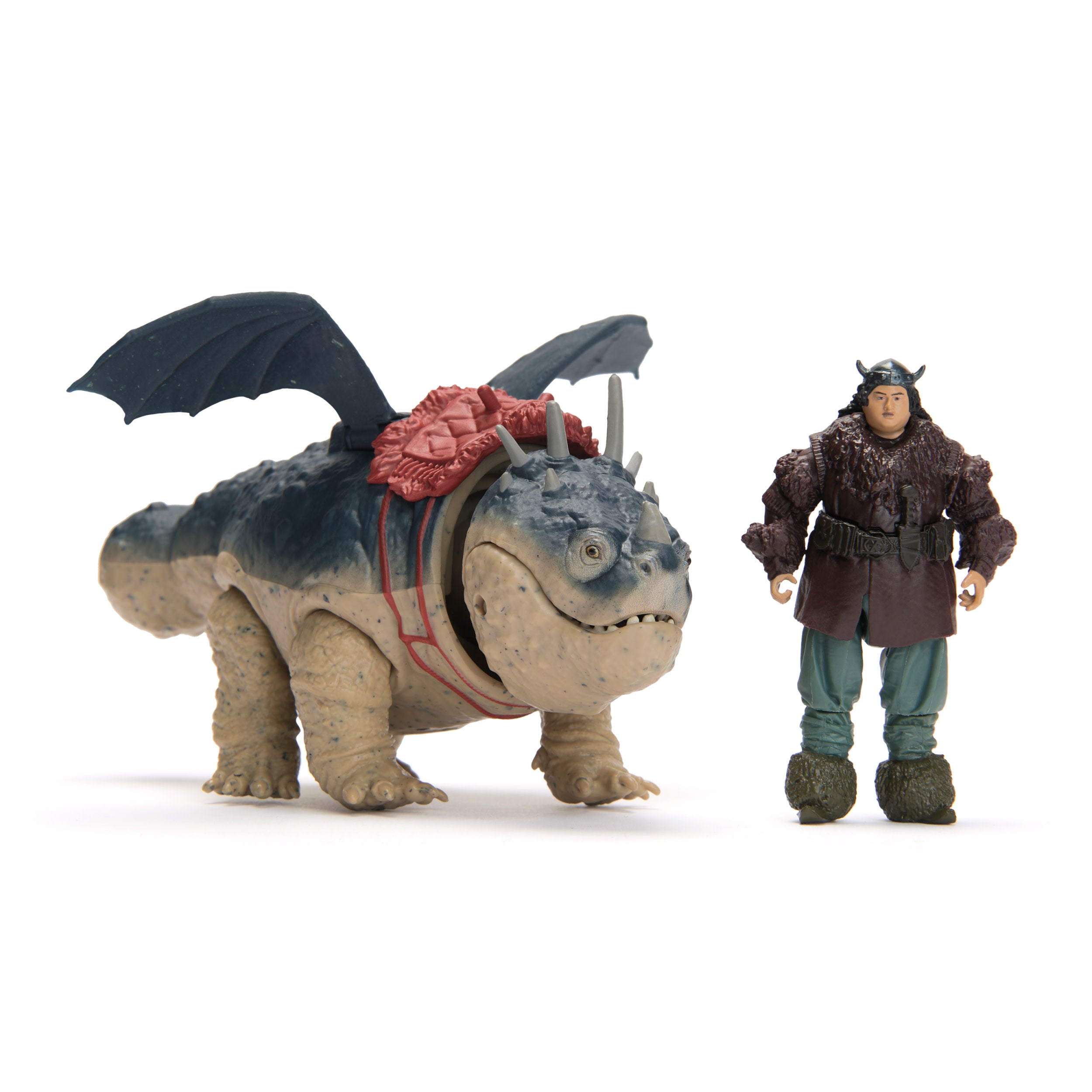 Dreamworks How To Train Your Dragon Action Figures Gronckle & Fishlegs 2 Pack