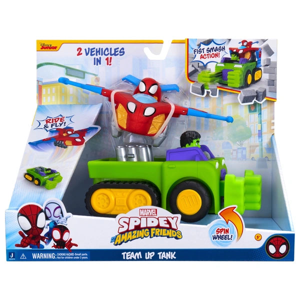 Marvel Spidey And His Amazing Friends Team Up Tank Set