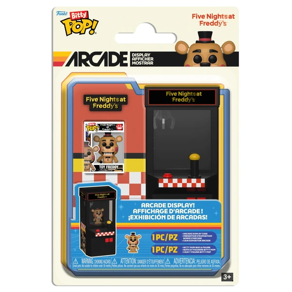 Funko Bitty Pop! Arcade Display Five Nights At Freddy's Set
