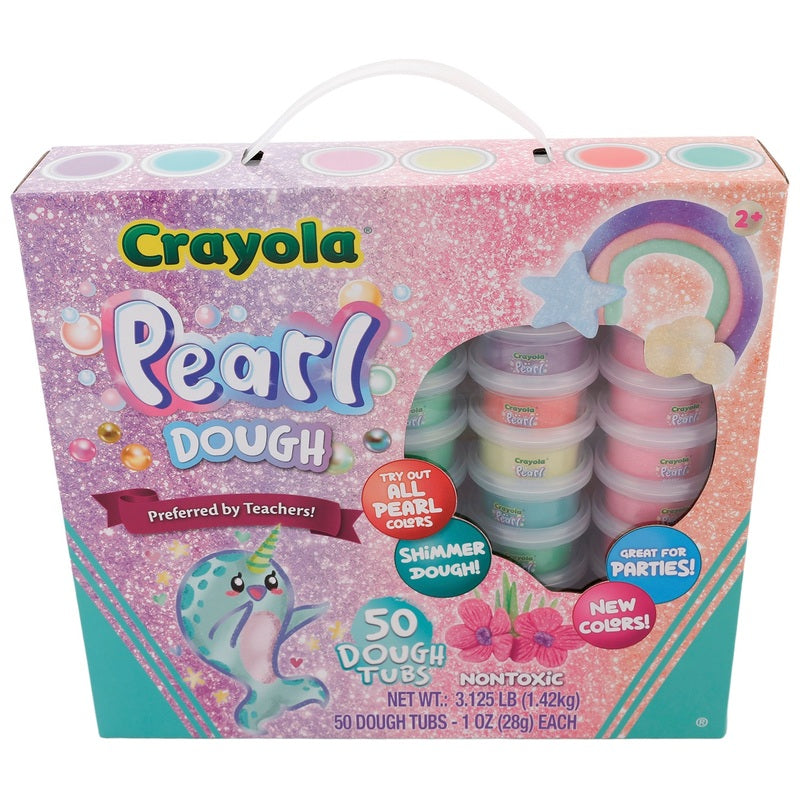 Crayola Dough Tubs Pearl 50 Pack
