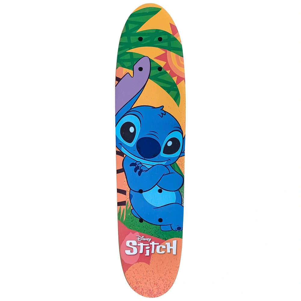 Skateboard Lilo & Stitch Per Bambini - 17 Pollici (43 Cm), Leggero, Con Ruote In PVC