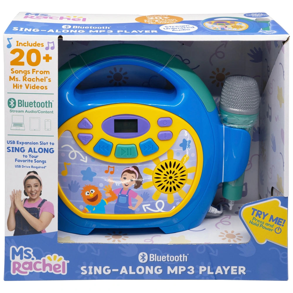 Ms. Rachel Sing-Along Bluetooth Mp3 Player And Microphone