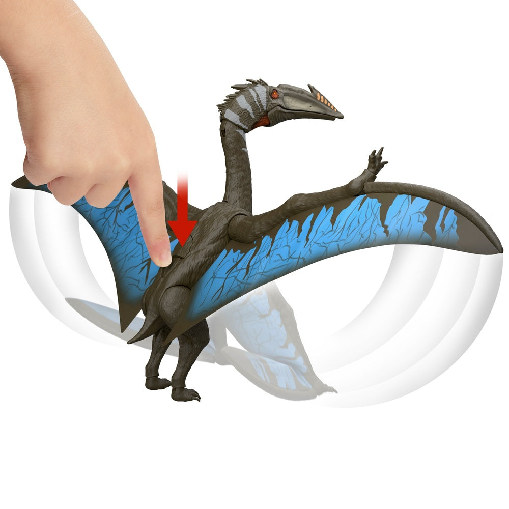 Jurassic World Rebirth Aerial Ambush Dinosaur Action Figure Quetzalcoatlus