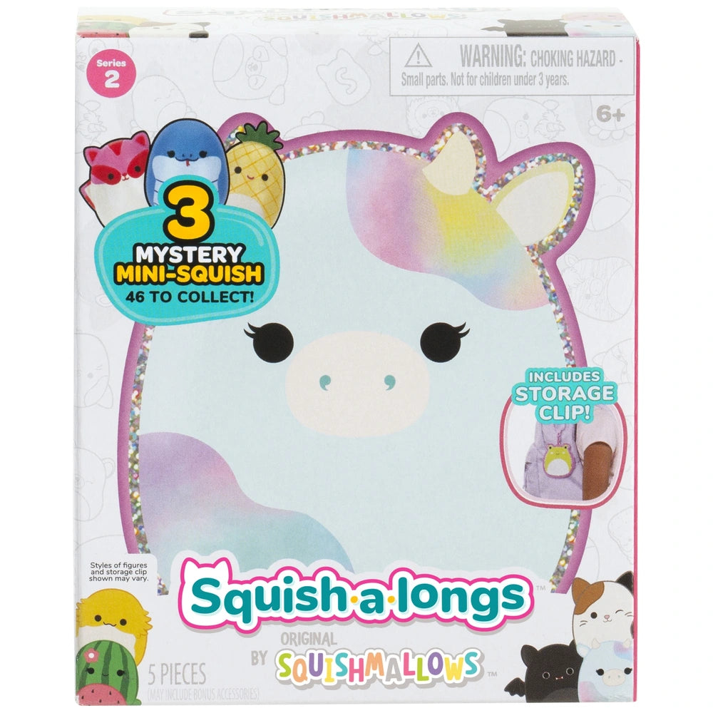 Original Squishmallows Squish-A-Longs Clip-A-Longs Assortment 2.5Cm
