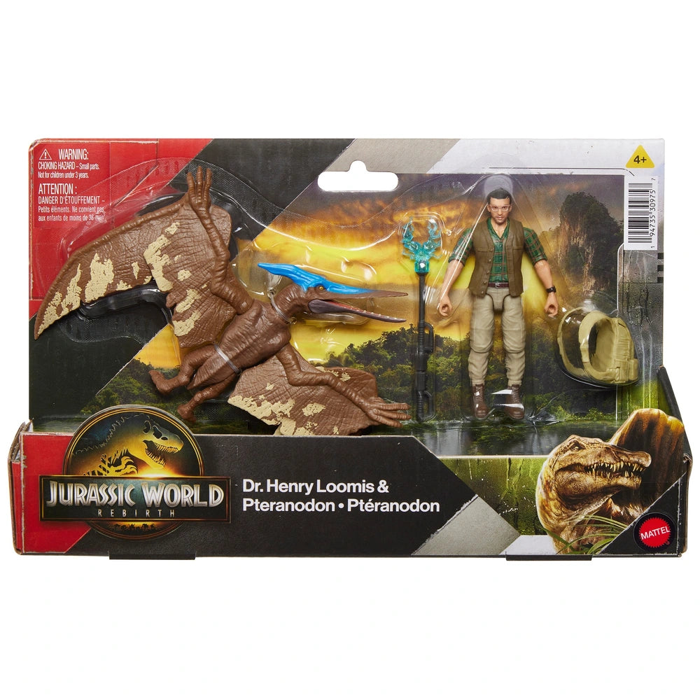 Jurassic World Rebirth Action Figures Human And Dinosaur 2 Pack Assortment