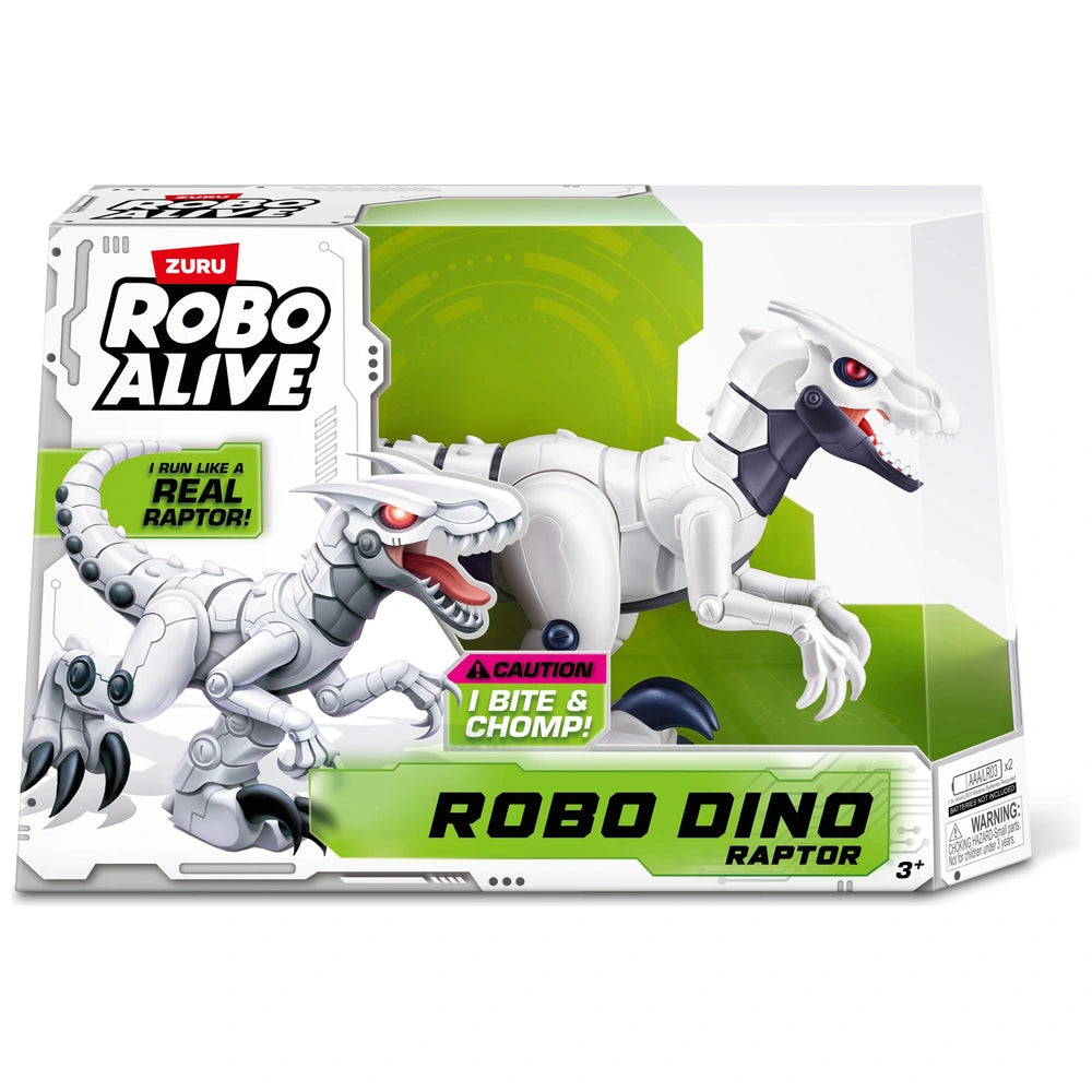 Robo Alive Robo Dino Raptor Robot Toy By Zuru