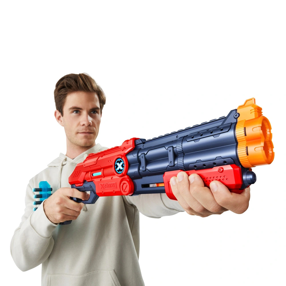 Xshot By Zuru Excel Ultimate Shootout Blaster 4 Pack With 48 Darts