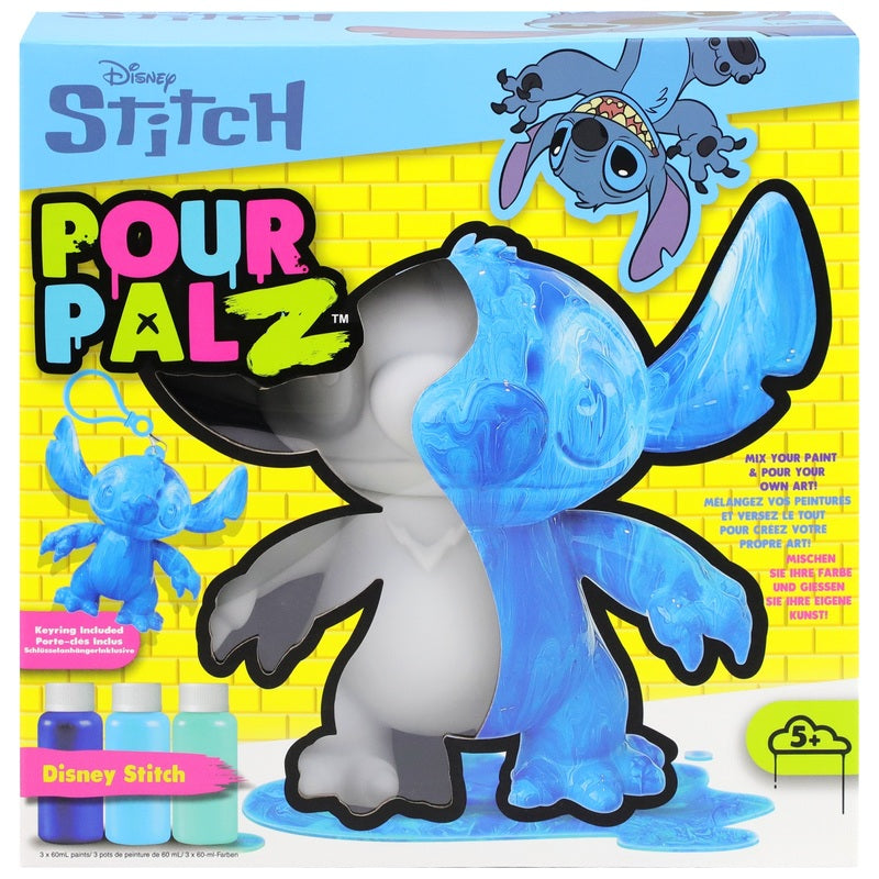 Disney Stitch Pour Palz Stitch Paint Set