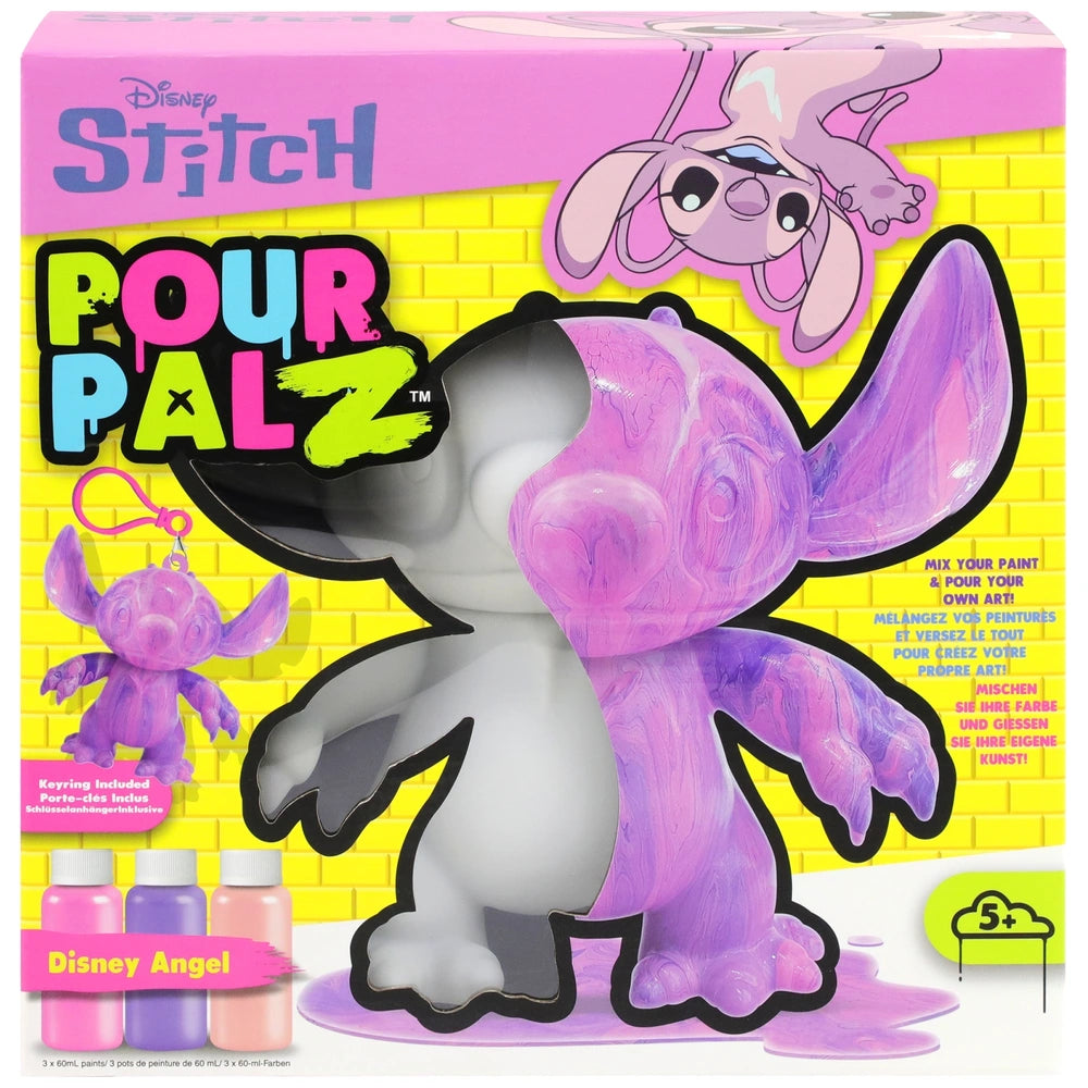 Disney Stitch Pour Palz Angel Paint Set