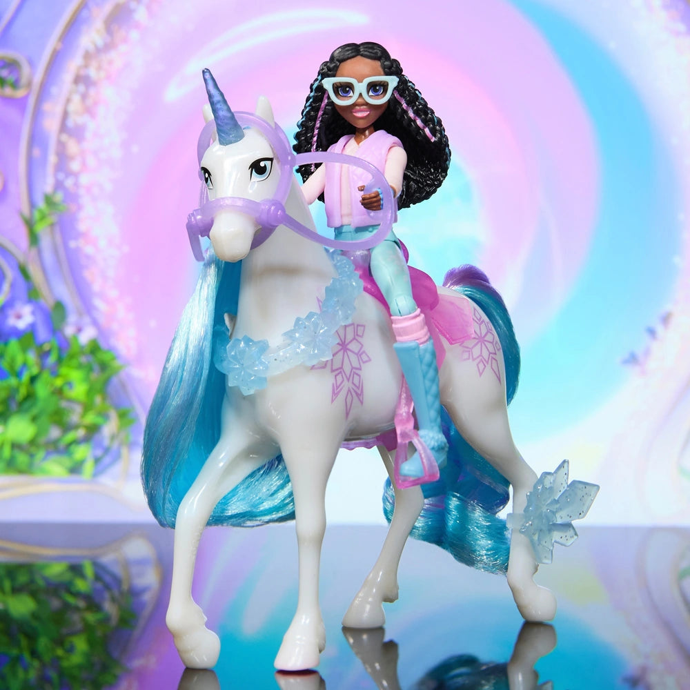 Unicorn Academy Doll Layla & Glacier Set
