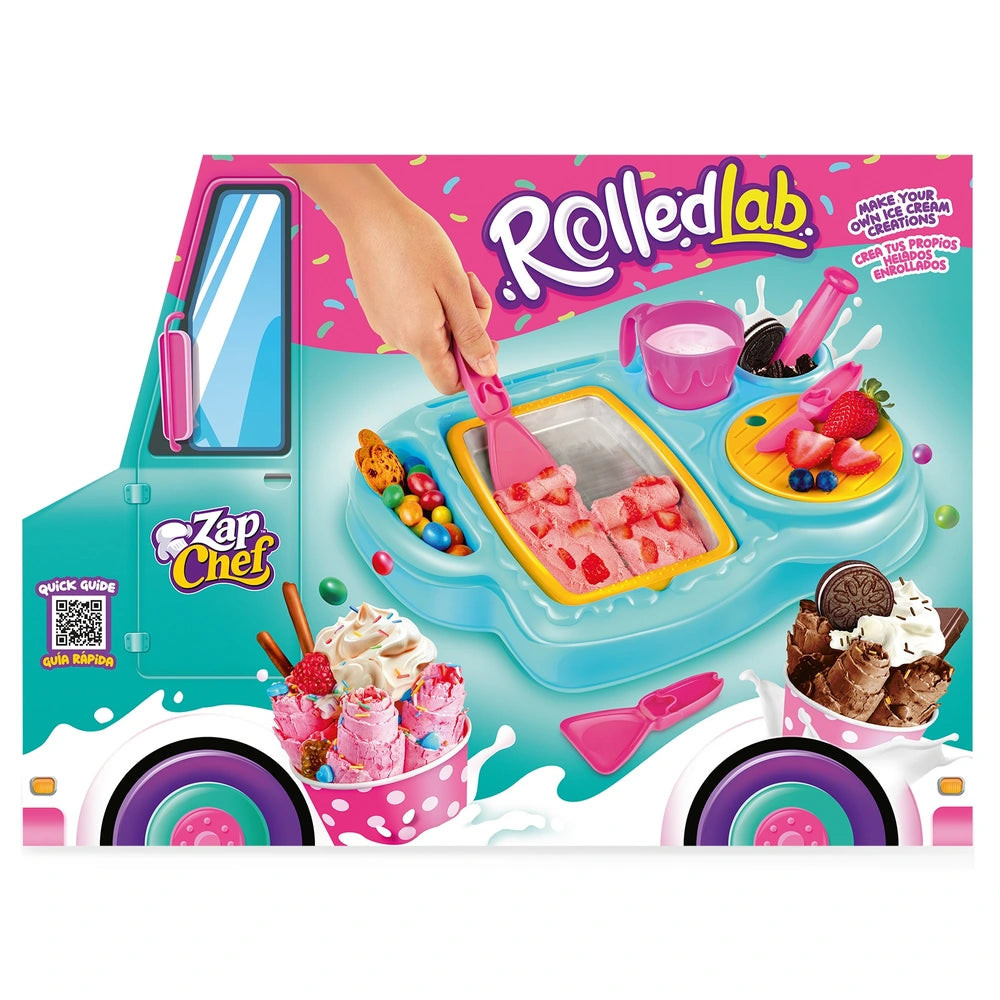 Zap Chef Rolled Lab Ice Cream Making Kit
