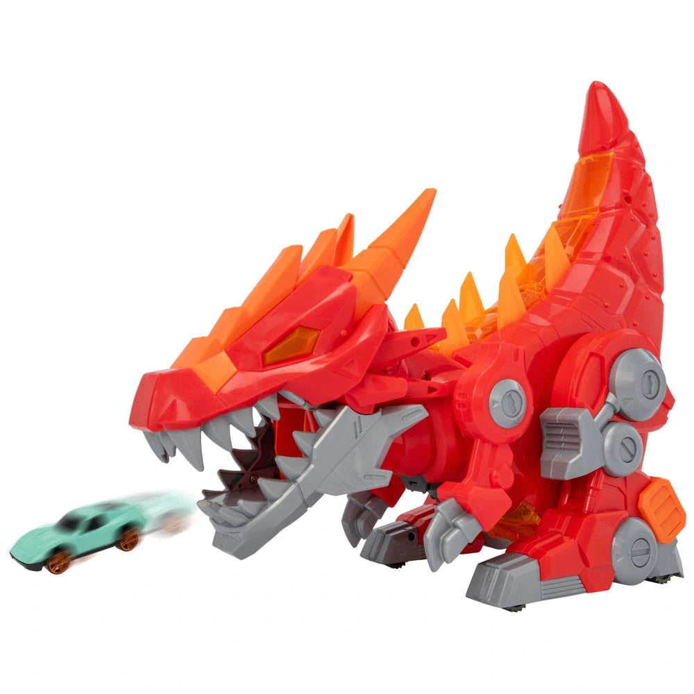 Teamsterz Robo Wreckerz Motorised Mega Beast With Street Machines Car