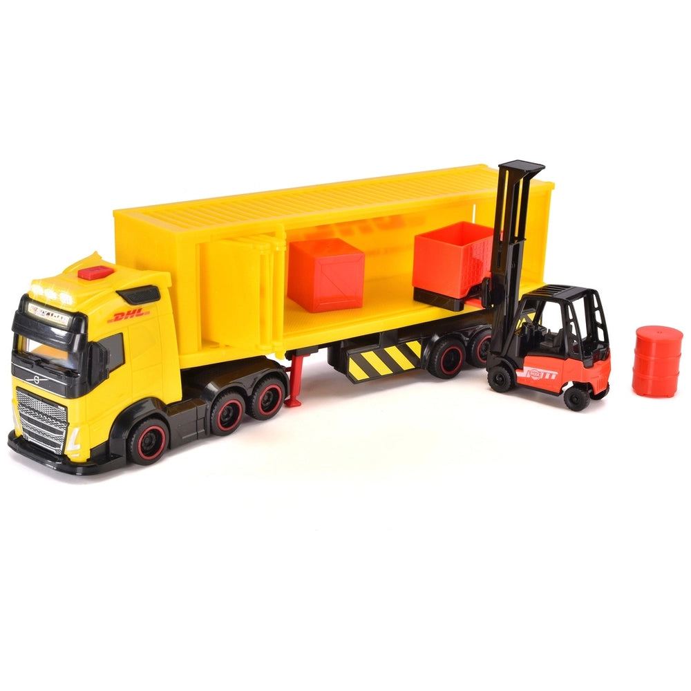 Dickie Toys Dhl Heavy Truck With Lights And Sounds
