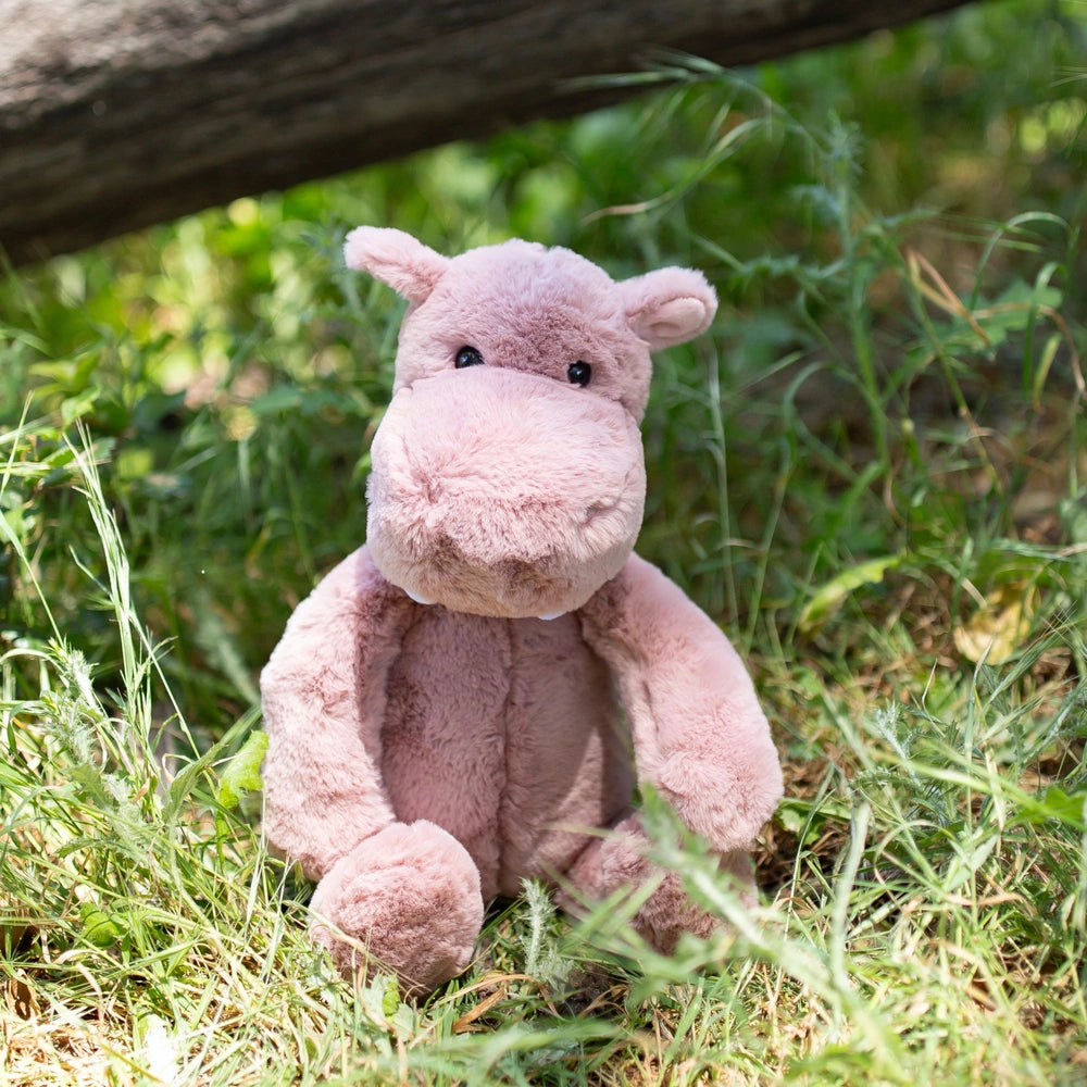 World's Softest Plush Hippy Hippo The Mauve Hippo Soft Toy 40Cm
