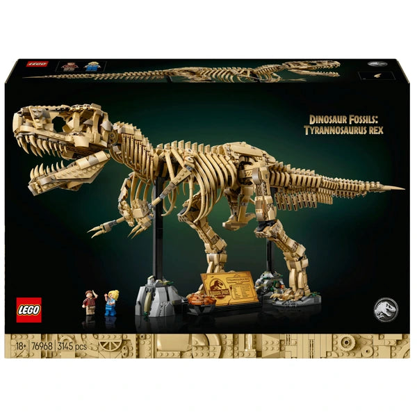 Lego Jurassic World 76968 World Dinosaur Fossils: Tyrannosaurus Rex Set For Adults