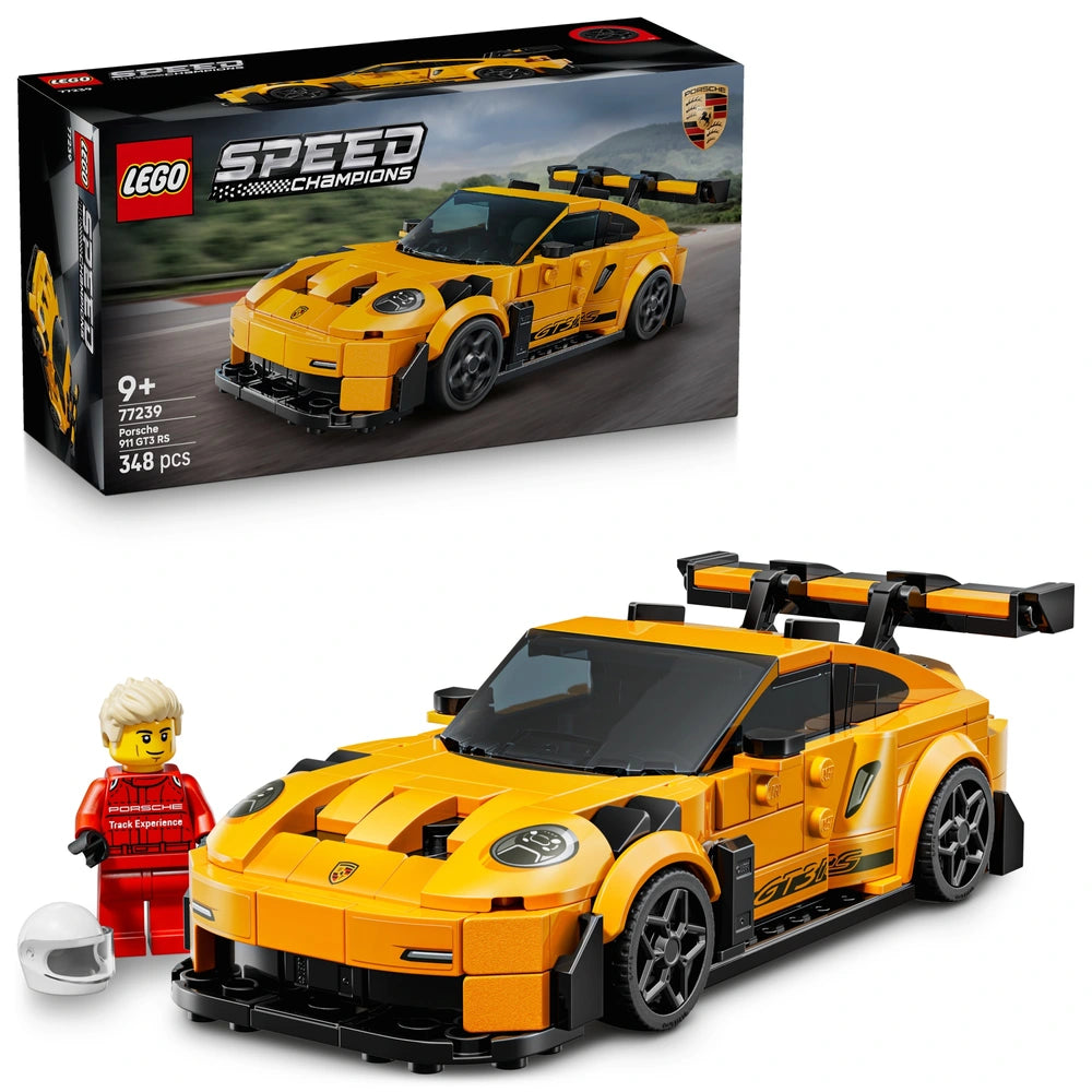 Lego® Speed Champions Porsche 911 Gt3 Rs Super Car Toy 77239