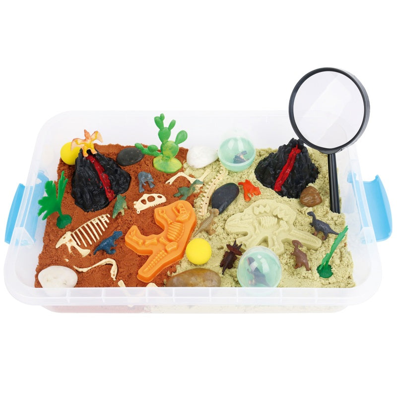 Dinosaur Sensory Sand Bin