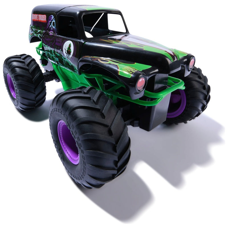 Monster Jam 1:15 Remote Control Smash & Bash Grave Digger Monster Truck