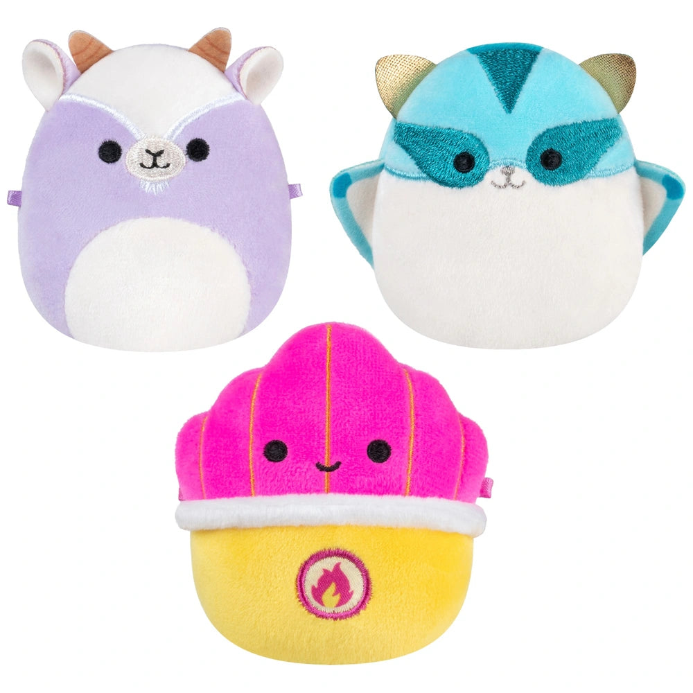Original Squishmallows Micromallows Plush 3 Pack