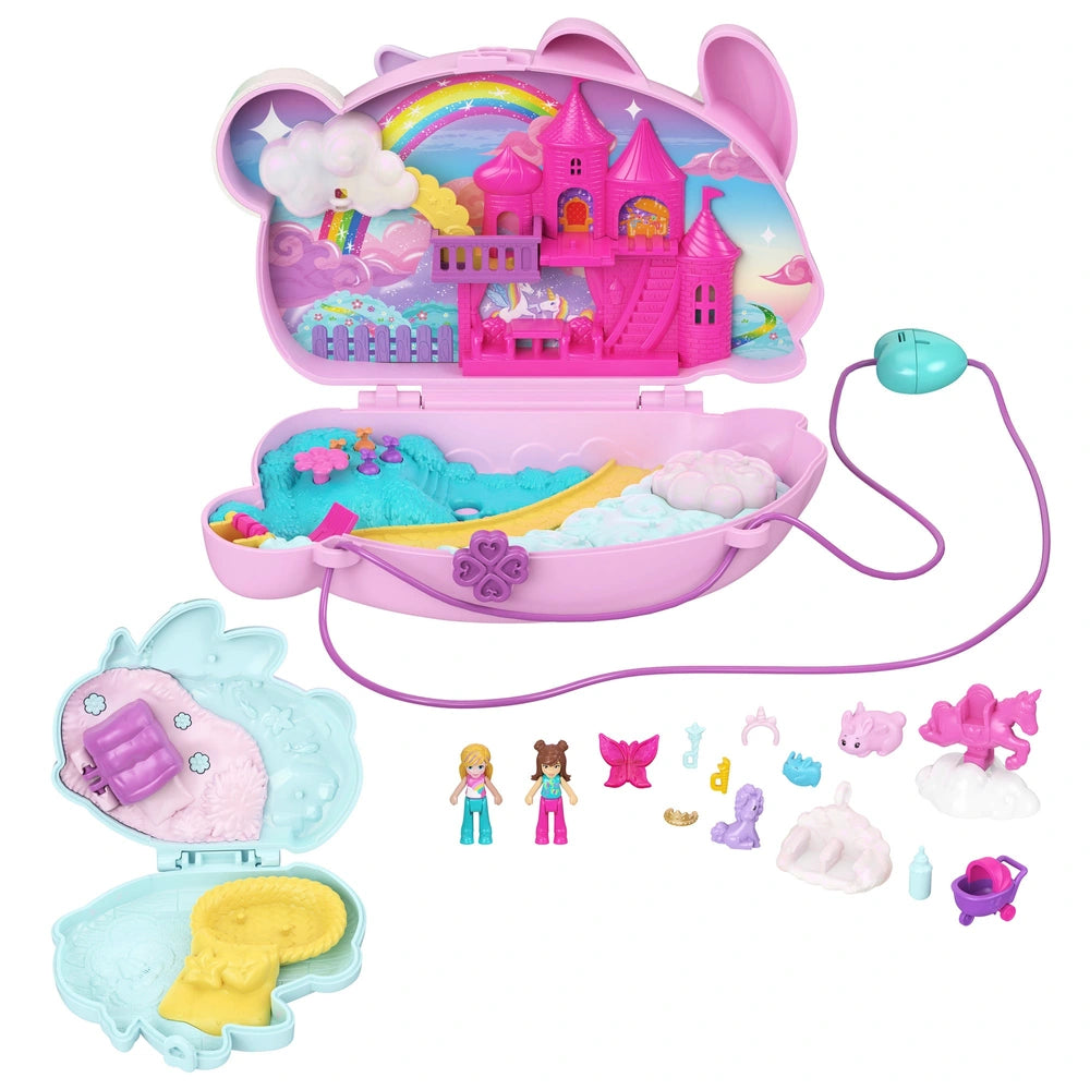 Polly Pocket 2-In-1 Bunny Fun Compact Set