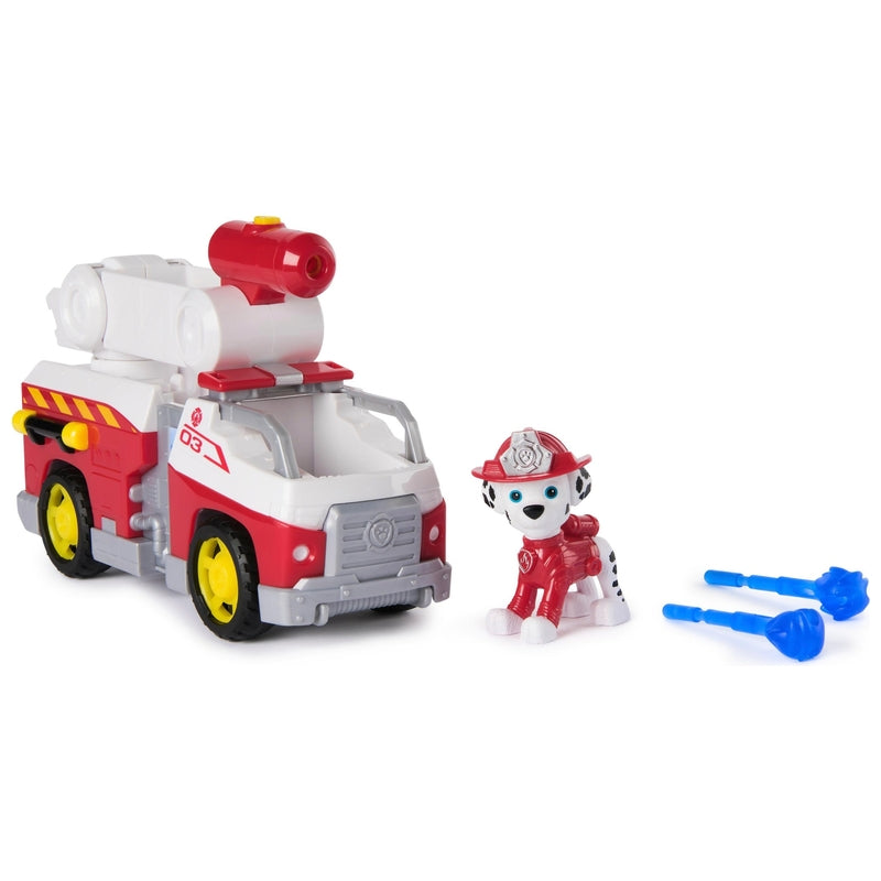 Paw Patrol Fire Rescue Vehicle Marshall With Rescue Fire Engine