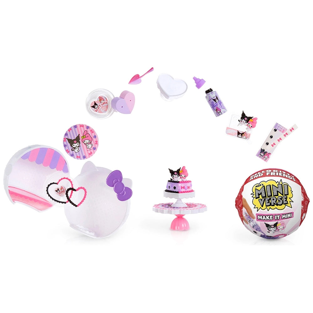 Mgas Miniverse: Make It Mini Hello Kitty And Friends Series 2 Collectible Assortment