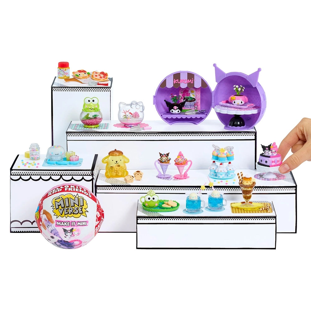 Mgas Miniverse: Make It Mini Hello Kitty And Friends Series 2 Collectible Assortment